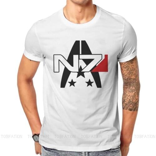 N7 Alliance Special TShirt Mass Effect Commander Shepard Asari Game Comfortable Creative Gift Clothes T Shirt Short Sleeve