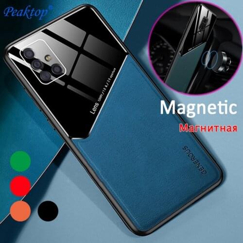 Magnetic Leather Case for Oppo Realme X7 Pro V5 V3 C3 C15 C11 6 XT X Phone Case for Oppo A52 A72 A92 A91 A53 A32 A93 Coque Cover