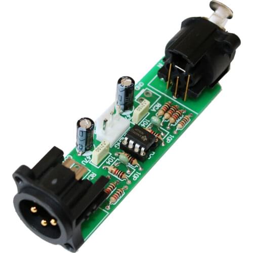 Balanced front mono unbalanced to balanced/balanced to unbalanced/RCA to XLR board