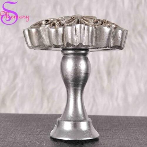 Luxury Flower Curtain Tie Back Holders Vintage Tieback Wall Hat Bag Clothes Hooks Hanger Home Decor