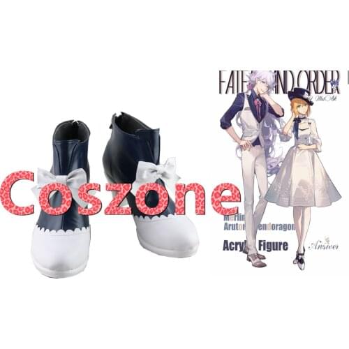 Fate Grand Order Altria Pendragon Saber Cosplay Shoes Boots Halloween Carnival Cosplay Costume Accessories