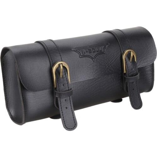 Retro bicycle skateboard head bag folding handlebar bag saddle seat car seat riding bag Bicycle Accessories
