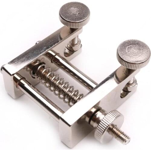 High quality Violin Viola Cello Making Luthier Tools Silver Alloy Edge Clamp Repair Cracks Violin Part Accessories