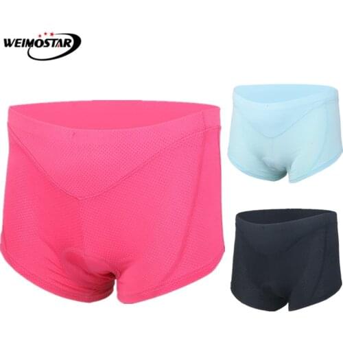 Weimostar Womens Cycling Underwear 5D Gel Padded Mountain Bike Shorts mtb Riding Sport Bicycle Underpant bermuda ciclismo Mujer