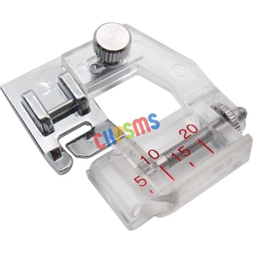 #6290 1PCS Tape Binding Presser Foot Bias Binding Binder Foot Set Accessories fit for Low Shank Snap-On Singer
