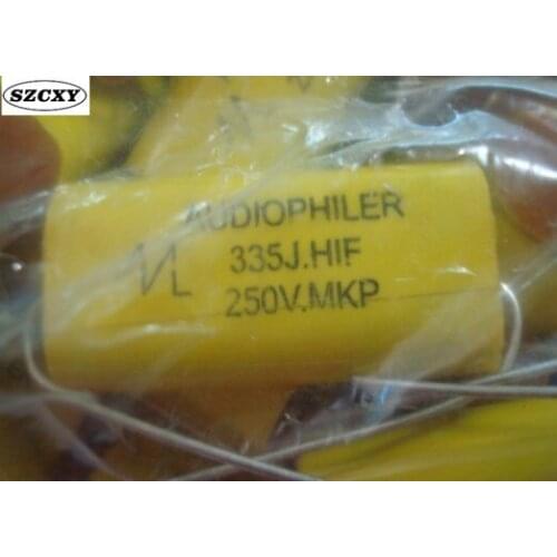 10PCS Original spot 3.3UF 335 J 250V The axial capacity