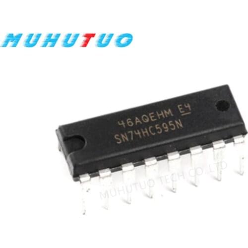 10PCS SN74HC595N SN74HC595 DIP16 DIP 74HC595N 74HC595