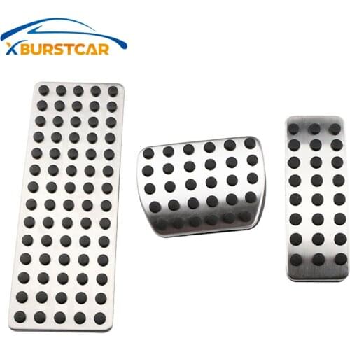 Car Pedals Gas Fuel Brake Pedal Pads Cover Mats for Mercedes Benz A B GLA CLA GLB Class W177 W247 X257 C118 X247 2018 - 2021