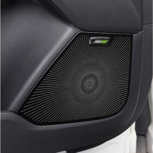 For Mazda CX-5 CX5 KF 2017-2019 2020 Interior Door Speaker Sound Music Audio Ring Cover Sticker Trim Car Styling Accessories