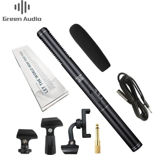 GAM-CF05 Best selling Unidirectional System handheld Interview shotgun Microphone with Sponge Cover