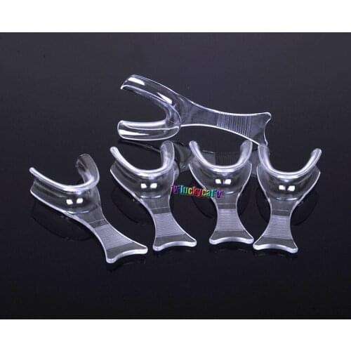 Hot Sale 10pcs Transparent Dental Retractor for Side Lip Expander Oral Mouth Cheek Openers