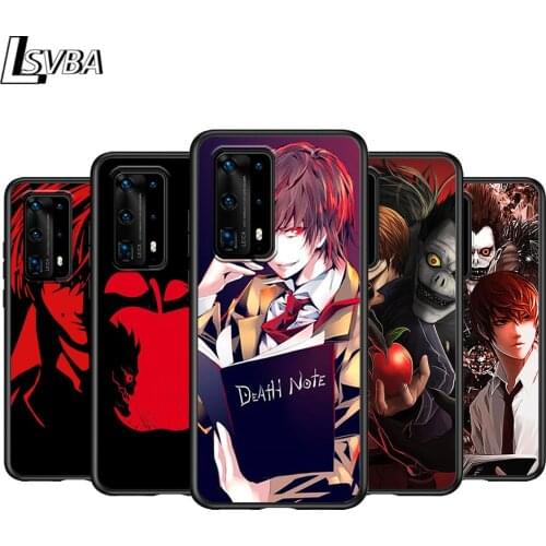 Hot Anime Death Note For Huawei P Smasrt 2018 2019 2020 2021 Smart S/Z Smart Plus Smart Pro Black Soft Cover Phone Case