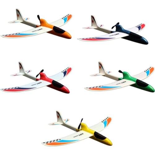 Toy Children Streamline Gift Capacitor Hand Throwing Electric Educational Model Funny Diy Glider Foam Rc Airplane