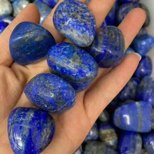 100g Natural large lapis lazuli gravel crystal original stone granule fish tank flower landscaping decoration