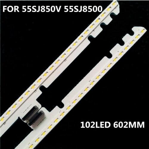 New 2 PCS/set LED backlight strip for FOR LG 55SJ850V 55SJ8500 6922L-0218A 6916L2850A 6916L2849A 55 V17 AS1 2850 2849 R L