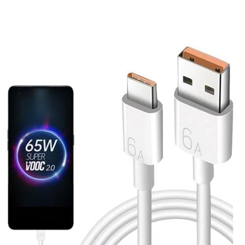 Hot 6A Super Fast Charger USB C Cable Quick Charge Type C Charging for Samsung S10 9 for Huawei P30 P20 Lite Xiaomi Mi 9 8