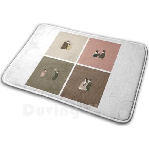 Crash Landing On You Mat Rug Carpet Anti-Slip Floor Mats Bedroom Crash Landing On You Kdrama Korean Drama Korean Drama Netflix