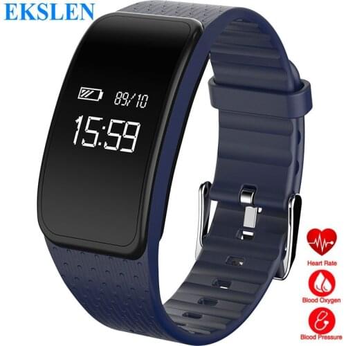 Ekslen A59 Smart Bracelet Heart Rate Monitor Blood oxyge Blood Pressure IP67 waterproof Smart Band Wristband Fitness tracker