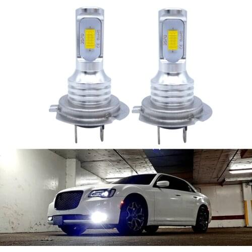 2pcs H8 H11 H1 H3 H7 Hb4 9006 Led Fog Lamp Csp Chip Daytime Running Lights Auto Leds For Opel Kia Hyundai Audi Citroen Ford