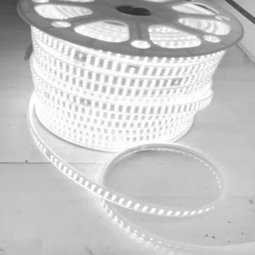 LED Light AC220V 240V Three Row 276LEDS/M Waterproof IP68 Lamp SMD2835 Strip Light Home Decoration Lighting New 120Leds/m4800Lm