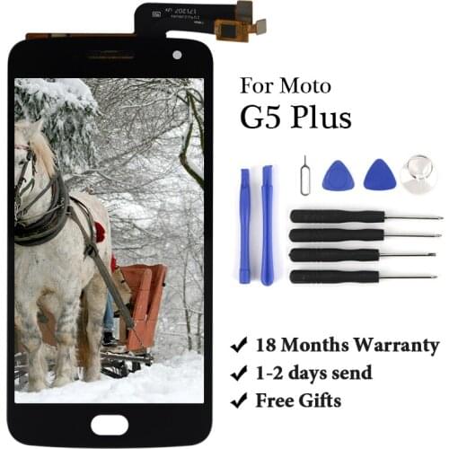 TIMEWAY LCD Screen For Moto G5 PLUS LCD G5 Plus Display LCD For Moto G5PLUS LCD Screen Touch Digitizer Assembly