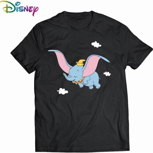 Artsnie streetwear casual cropped dumbo t shirt women summer 2019 dark gray short sleeve top female streetwear crop tops t-shirt