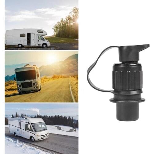 12V 3 Pin Trailer Connectors European Waterproof Plug and Socket Adapter Tractor Coupling RV Lorry EU Plug