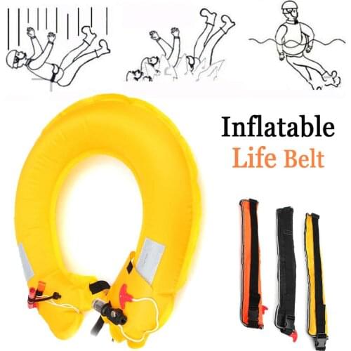 Automatic Manual Inflatable Life Buoy / Belt Life Buoy / Inflatable Life Belt / Inflatable Use Co2 Gas Cylinder