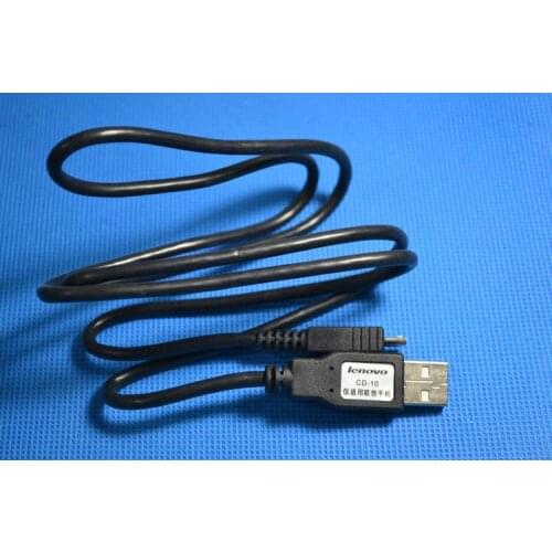 Free shipping For Lenovo Android mobile phone flat plate original data line 5V 2A CD-10 tin plated copper with woven shield 1 me