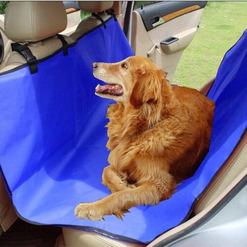 Dog Carrier Car Seat Cover for Dogs Travel Waterproof Dog Car Seat Cover Pet Products for Dogs Foldable Cars Seat Protector Mats