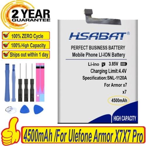 HSABAT Ulefone Armor X7 Phone Batteries