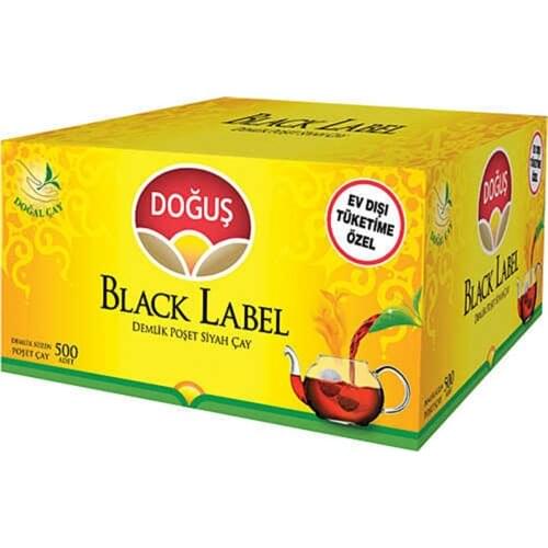PERFECT WITH ITS GREAT DRINK Dogus Black Label Teapot Tea Bag 500 PCS x 3.2 gr FREE SHİPPİNG