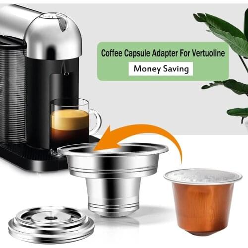 Capsule Adapter For Vertuoline Coffee Machine Nespresso Original Capsule Convert Unlock More Taste