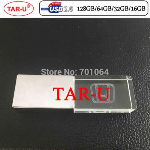 Creative brand Car logo 64GB 32GB 16GB Crystal USB flash drive high speed capacity flash pen drive car logo USB stick