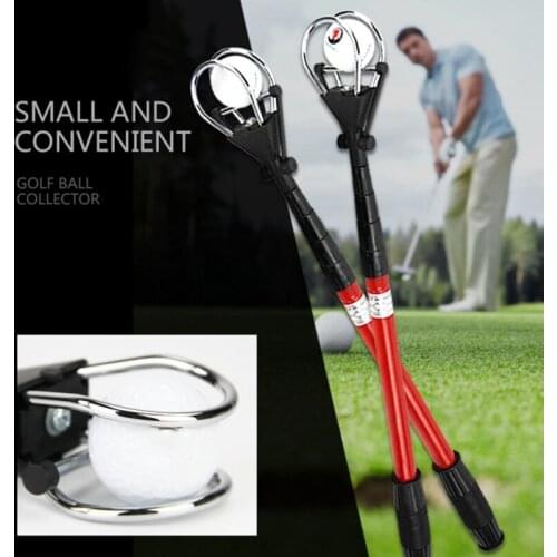 Golf Ball Pick Up Telescopic Golf Retriever Retracted Golf Pick Up Automatic Locking Scoop Picker Sports Top
