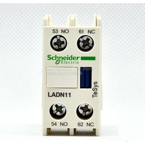New Original Schneider LADN11C Contactor Relay LA-DN11C Contactor Auxiliary Contact 1NO 1NC