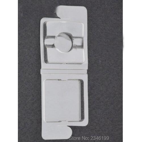 100pcs/lot Empty Cosmetic Accessories, 15mm Clear Plastic Blister Packing, Eyeshadow Sample Compacts, Subpackage for Lipstick