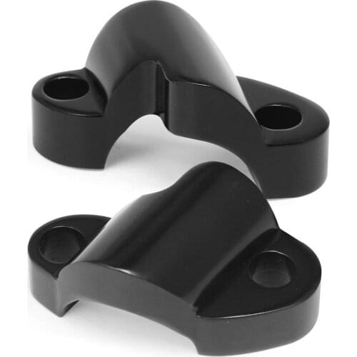 One Pair Adjustable Handlebar Riser Clamp with Screw Bolts Mount Kit for Harley Sportster 1200X