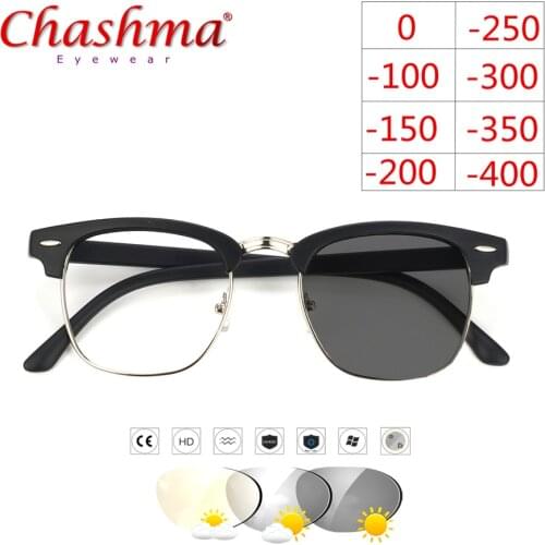 Transition Sunglasses Photochromic Myopia Glasses Men Women Presbyopia Eyewear with Diopters glasses