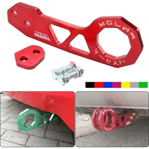 Universal Aluminum Alloy Car Auto Rear Bumper Trailer Hook Towing Tools for JDM