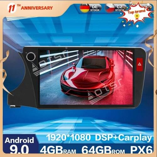 11.8" MAX-PAD Android 9.0 64GB Car HD Multimedia player For Honda City 2015-2020 Car GPS Navigation Streaming night vision Radio