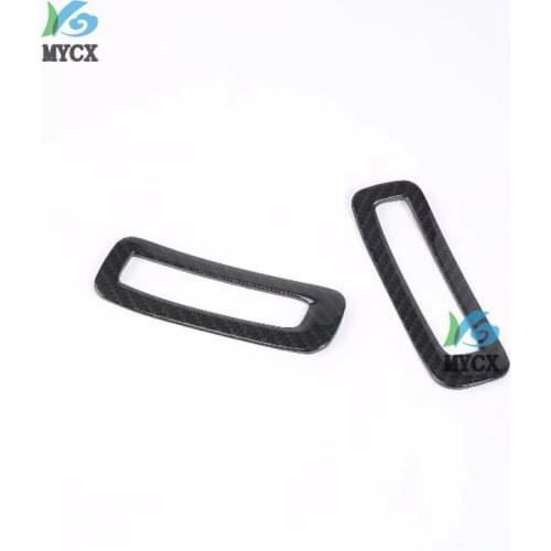 For Mazda CX-8 CX8 CX 8 2018 2019 2PCS Car Front Window air conditioner Vent outlet trim Cover Interior Mouldings