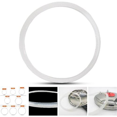 18 20 22 24 26 28 32cm Pressure Cookers White Silicone Rubber Gasket Sealing Ring Pressure Cooker Seal Ring Kitchen Cooking Tool