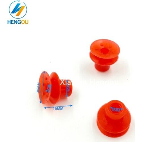 50 Pieces Ryobi Printing Machine Parts Ryobi Rubber Sucker Size 20x16mm