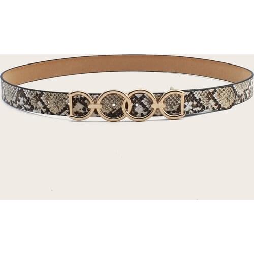 Womens Belt Snakeskin Pattern Design Luxury Belt Women Jeans Woman Belts for Dress Strap Wristband Hand Dispenser Luxury Waist