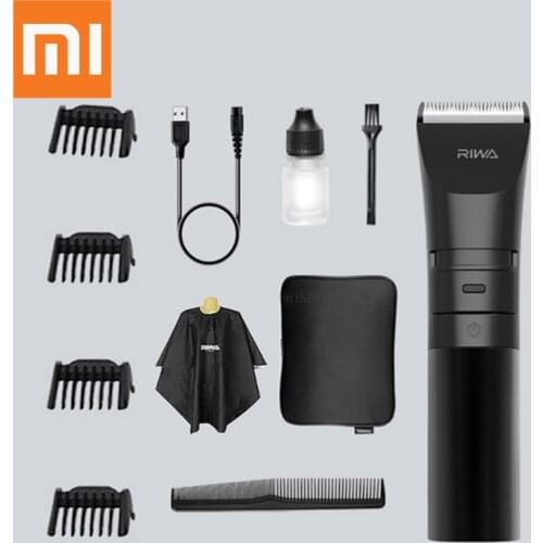 Xiaomi Youpin RIWA Electric Hair Clipper Full Body Washing Professional Adult Child Baby Shaving Variable Speed Adjustment