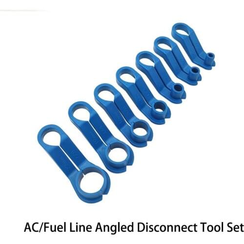 AZGIANT 7pcs Automobile AC Fuel Line Disconnect Set Removal Tools Replacement Angled Disconnect Tool Car Tools