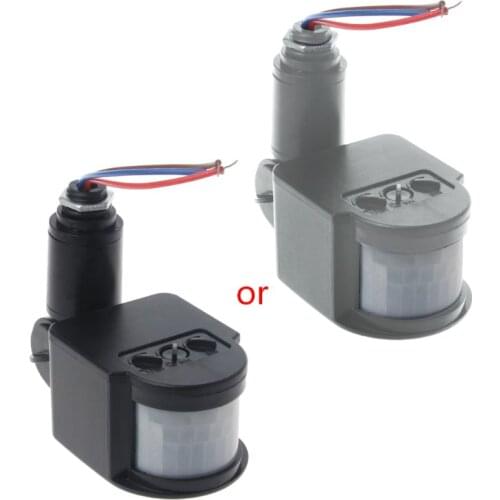 AC 220V Security PIR Human Body Motion Sensor Detector Inductor LED Light Switch Drop Ship