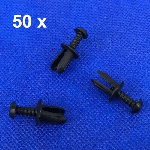 For BMW Plastic Trim Fastener Clips Shields Boot Lining Ducts Screw Trim Clips
