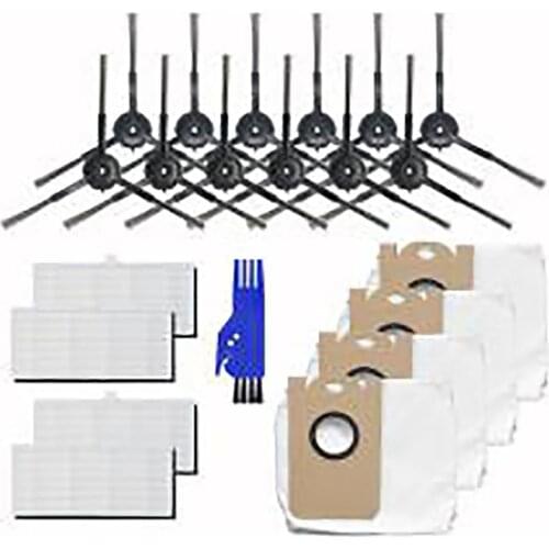 Dust Bags Side Brushes Filters for Proscenic M7max Washable Cloth Rag Cleaning Cloth for Proscenic M7max Sweeper Accessories